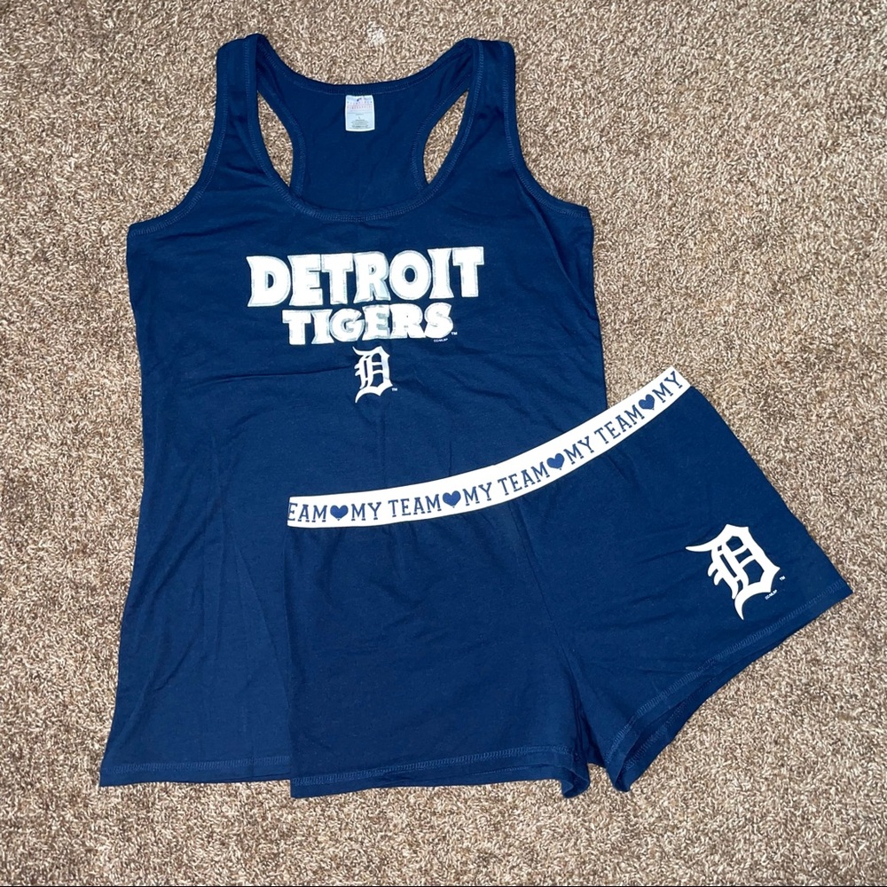 Detroit Tigers Women’s Pajama Tank Set